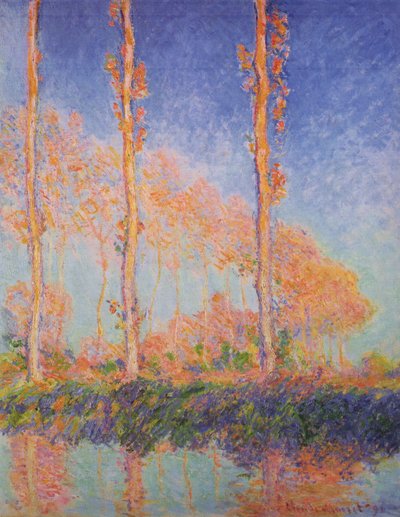 Pioppi, Philadelphia da Claude Monet